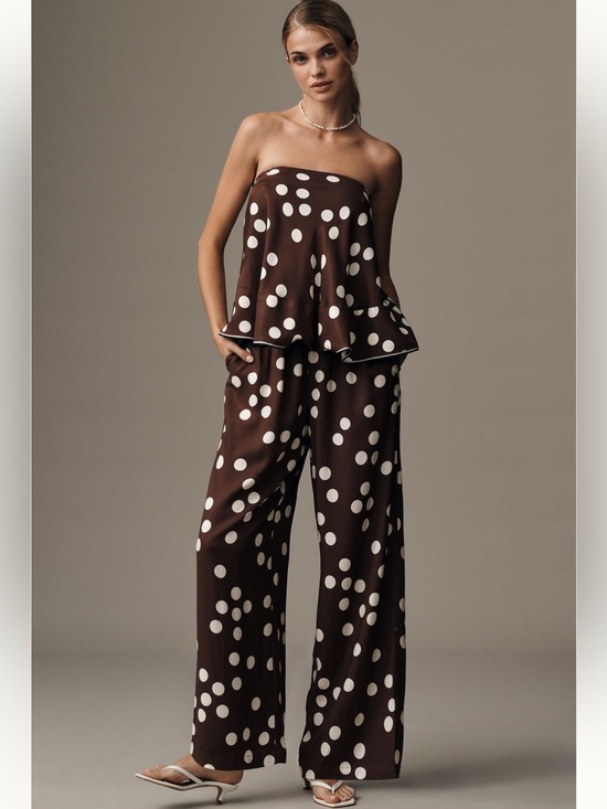 Anthropologie Pants - Brooklin Printed Wide-Leg Pants by Maeve NWT